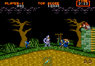 Dai Makaimura screenshot 3 for Sega Mega Drive